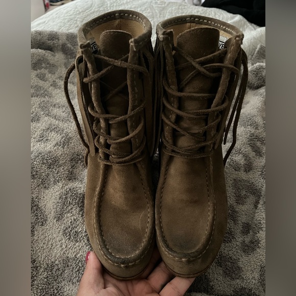 Frye Parker Fringe Booties - Picture 6 of 6